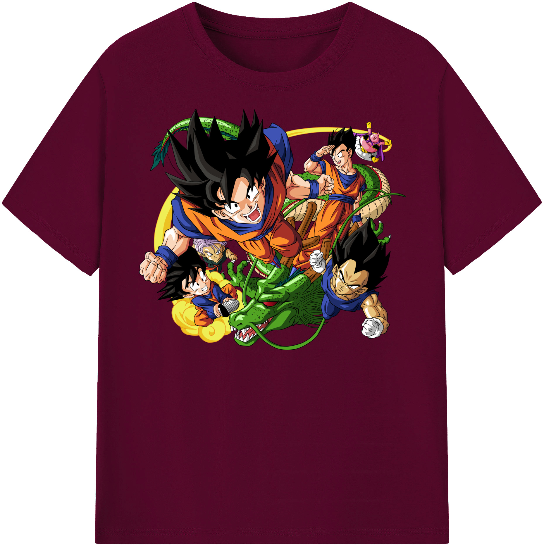 （画像用） ドラゴンボール DRAGON BALL レディースカジュアルプリントTシャツ（綿100％）